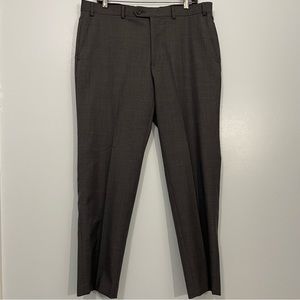 Lauren Ralph Lauren Gray Wool Dress Pants Waist 36
